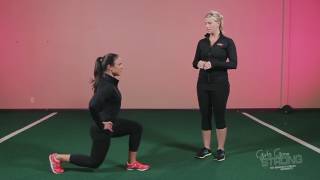 Reverse Lunge  Modern Womans Guide to Strength Training [upl. by Golda]