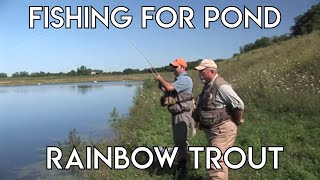 Fishing for Pond Rainbow Trout [upl. by Herby]