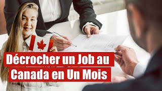 Canada  Obtenir un Contrat de Travail en Moins de 30 Jours est possible [upl. by Roshelle]