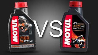 Motul 4T 10W50 vs Motul 4T 10W40 róźnice [upl. by Refynnej408]