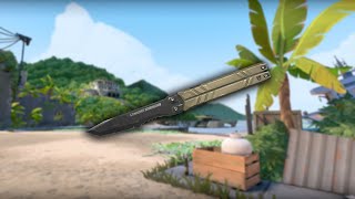 CounterStrike  Valorant Recon Balisong [upl. by Airla]