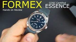 FORMEX Essence 39mm Best Everyday Swiss Automatic COSC Watch Omega Seamaster Aquaterra Alternative [upl. by Etteroma]