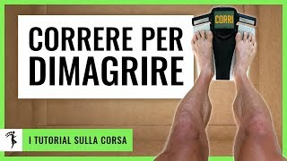 CORRERE PER DIMAGRIRE Conquista la tua Migliore Forma Fisica [upl. by Godliman]