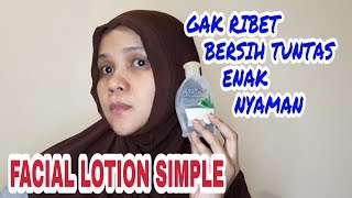 REVIEW PEMBERSIH WAJAH OVALE FACIAL LOTION DAN CARA PAKAI  BERSIH TUNTAS TANPA RIBET [upl. by Anne-Marie]