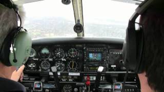 My first trip into Class C controlled airspace  Essendon  Piper Warrior RQM [upl. by Arykahs419]