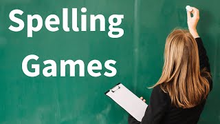 10 Spelling Games for English Class [upl. by Perren]