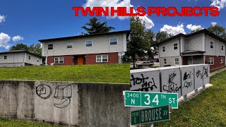 Hood Vlog “Twin Hills Projects” Indianapolis Indiana EastSide Hood [upl. by Shaer490]