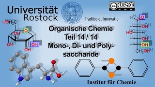 Einführung Organische Chemie Teil 14 Mono Di und Polysaccharide [upl. by Tray]