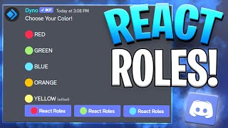 How To Make Reaction Roles On Discord  Easy Guide 2022 [upl. by Knudson480]