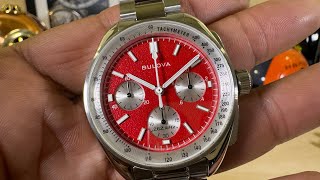 Bulova Lunar Pilot Special Edition Blood Moon 96K115 [upl. by Firmin496]