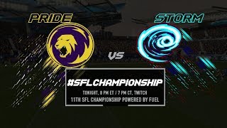 11th SFL Championship S18 Pride 122  Storm 140 [upl. by Oretna756]