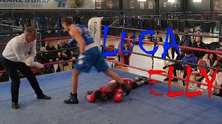 🥊🔵 LUCA BERWANGER 💥 🥋 🔴 ELLY WOLFINGER🥊🐍 [upl. by Lynde928]