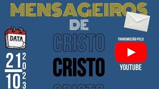 Mensageiros de Cristo  Live com missionário Danilo [upl. by Risley]