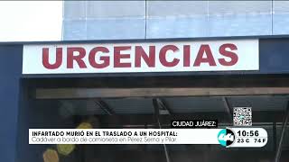 Infartado murió en el traslado a un hospital [upl. by Nama870]