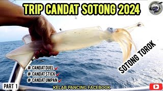 TRIP CANDAT SOTONG 2024  MURAH REZEKI MENCANDAT SOTONG DI PERAIRAN BACHOK KELANTAN  1942024 [upl. by Sabian31]