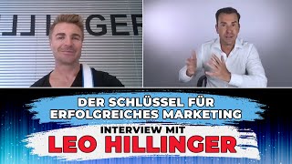 Der Schlüssel für erfolgreiches Marketing  Interview mit Leo Hillinger Learnflixx Success Talks [upl. by Vescuso50]