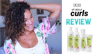 All About Curl Review  Zoto Professionals  Fine Wavy to Curly Hair [upl. by Fishback]