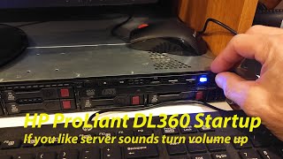 Cool Server Sounds  HP ProLiant DL360p Gen8 Startup [upl. by Oletha617]