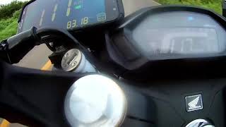 Top speed de cb160f y cb190r  comparativa [upl. by Lawrence281]