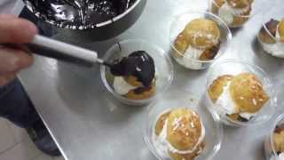 Come Fare le Tortine Monoporzione  Profiterole in Coppa  Ricette Dolci e Cucina [upl. by Ayotaj]