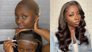 Wig Install Compilations  Frontal and Closure Color Instals of 2022 [upl. by Aisinut]