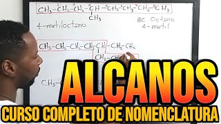 CURSO COMPLETO SOBRE NOMENCLATURA DE ALCANOS  Todos los casos  Paso a paso [upl. by Vin]