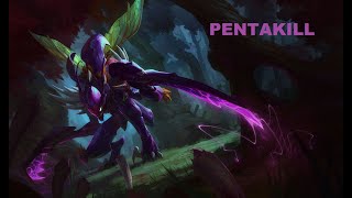 Kha Zix ARAM Penta 4  111 Stacks on Hubris [upl. by Raskind567]