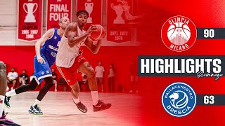 Olimpia Milano  Brescia Scrimmage Highlights [upl. by Anen814]