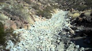 Anza Borrego Coyote Canyon Bypass road to second crossingmp4 [upl. by Yanaton]