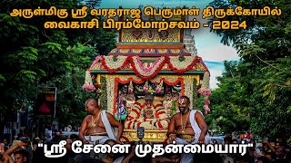 quotஸ்ரீ சேனை முதன்மையார்quot ஸ்ரீ வரதராஜப் பெருமாள் பிரம்மோற்சவம் 2024Varatharajar Perumal Brahmotsavam [upl. by Eimorej]