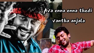 Ava Enna Enna Karaoke  With Lyrics  Vaaranam Aayiram [upl. by Amilas238]