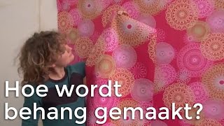 Hoe wordt behang gemaakt  Vragen van Kinderen [upl. by Anaynek555]