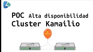 POC Cluster Kamailio HA [upl. by Bonucci87]