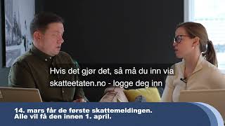 Dette bør du gjøre når du får skattemeldingen din [upl. by Amikay]