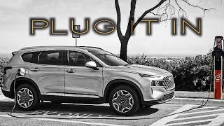 Hyundai Santa Fe PHEV plugin HYBRID Special features review [upl. by Felder]