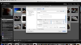 How to Export Lightroom Photos to iPhoto [upl. by Llenaej80]