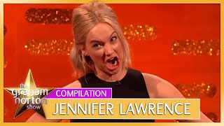 Jennifer Lawrence Being An Underrated Comedian for 10 Minutes Straight  The Graham Norton Show [upl. by Zsa341]