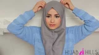 Quick and Simple Hijab Style [upl. by Ehud]