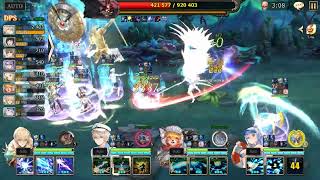 Kings Raid 15 Challenge Raid Satria Hell 52750 score ft Lucias main dps [upl. by Covell468]