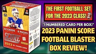 WE PULLED A SUPER SICK CASE HIT👽 2023 SCORE FOOTBALL BLASTER BOX REVIEW🏈 [upl. by Marchall]