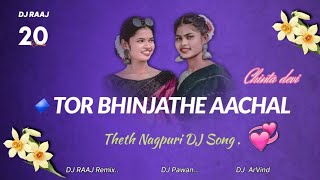 Theth Nagpuri 3D Bess Chalke Gagariya Tor Bhinjathe Aanchal New 2024 Dj Raaj Remix DJ ArVind No1 [upl. by Eniahpets]