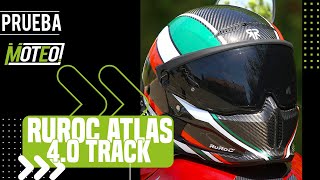 Casco Ruroc Atlas 40 Track Review opiniones y precio [upl. by Lozar]