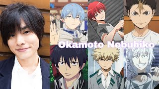 Okamoto Nobuhiko  15 Anime Characters [upl. by Brufsky]