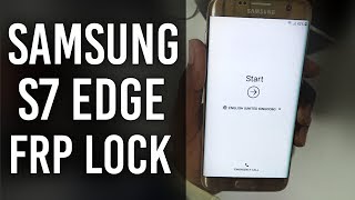 Samsung S7 Edge 80 FRP REMOVE without PC  New Method 2019 [upl. by Enilrac262]