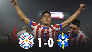 🚨 PARAGUAY 🆚 BRASIL 10 🔥 ¡¡LA ALBIRROJA APLASTÓ A BRASIL Y HACE LLORAR A VINICIUS RESUMEN [upl. by Lebaron]