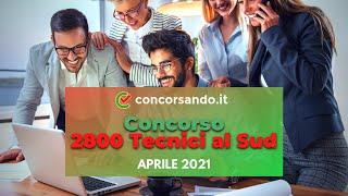 Concorso 2800 Tecnici al Sud – La guida [upl. by Tyler]