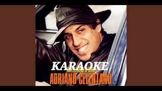 Adriano Celentano il Tempo Se Ne Và KARAOKE [upl. by Ennaira]