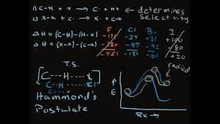 Position Selectivity in Radical Bromination [upl. by Orton]