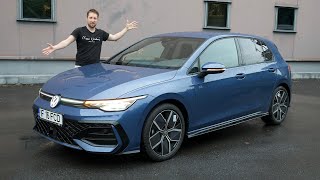 New Volkswagen Golf RLine Facelift 2024 Review [upl. by Nwahsear992]