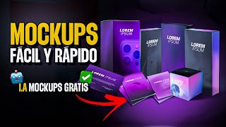 Como Crear MOCKUPS PROFESIONALES GRATIS  Tutorial Paso a Paso  MOCKUPS GRATIS [upl. by Atsed621]